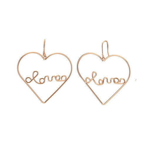 Love in Heart Earrings